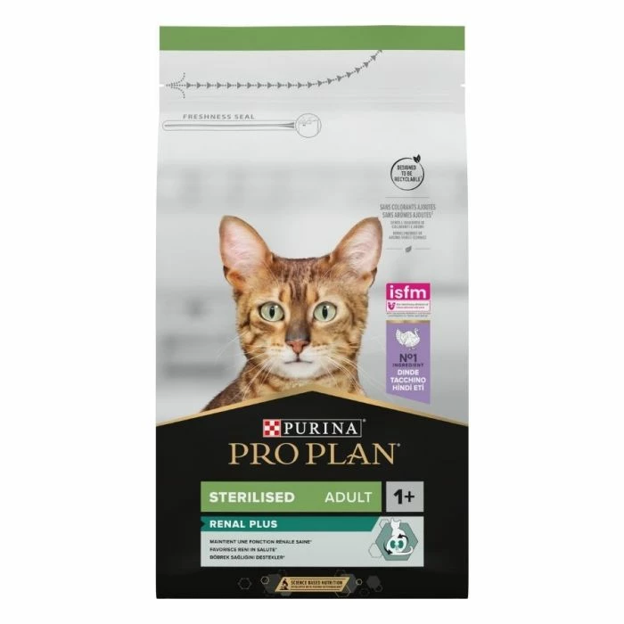Purina Proplan Chat Sterilised Adult RENAL PLUS Tacchino 1,5 Kg 3 Purina Proplan Chat Sterilised Adult RENAL PLUS Tacchino 1,5 Kg - immagine 3