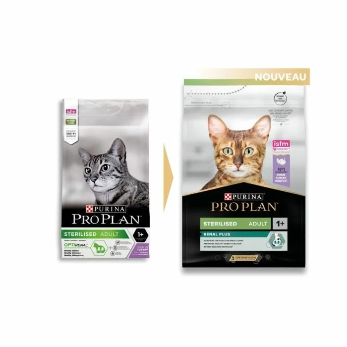 Purina Proplan Chat Sterilised Adult RENAL PLUS Tacchino 1,5 Kg 1 Purina Proplan Chat Sterilised Adult RENAL PLUS Tacchino 1,5 Kg