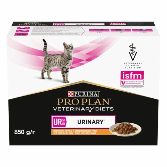 Purina Proplan PPVD Feline Urinary UR Pollo 10 X 85 G 2 Purina Proplan PPVD Feline Urinary UR Pollo 10 X 85 G - immagine 2