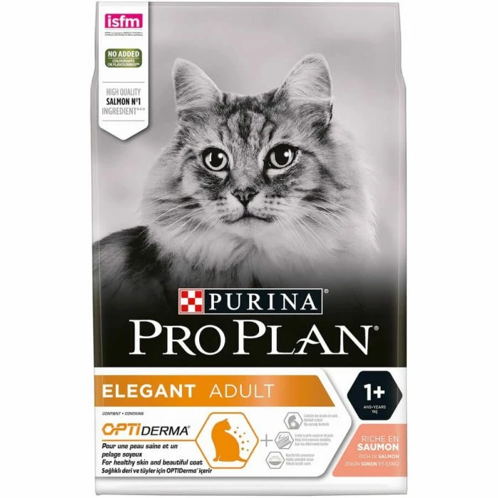 Purina Proplan Cat Optiderma Elegant Adult Salmone 3 Kg
