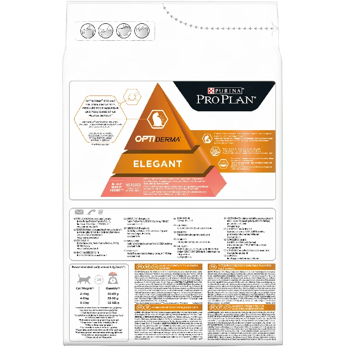 Purina Proplan Cat Optiderma Elegant Adult Salmone 3 Kg - immagine 2