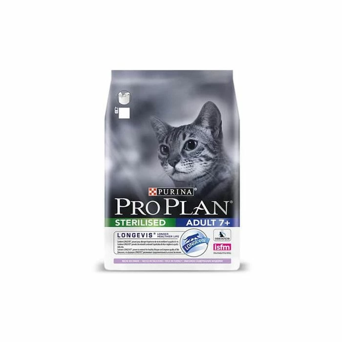 Purina Proplan Longevis Senior Cat Sterilised Tacchino 1,5 Kg 3 Purina Proplan Longevis Senior Cat Sterilised Tacchino 1,5 Kg - immagine 3