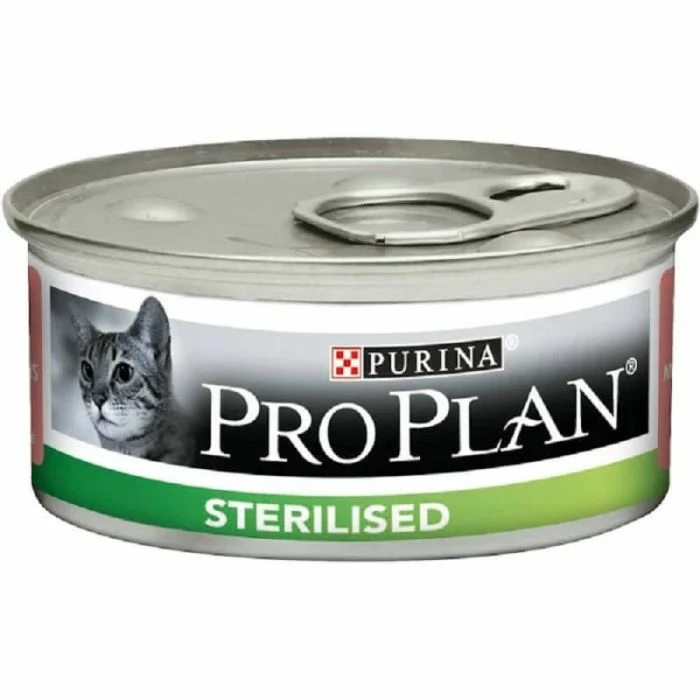 Purina Proplan Cat Sterilised Salmone 24 X 85 G 1 Purina Proplan Cat Sterilised Salmone 24 X 85 G