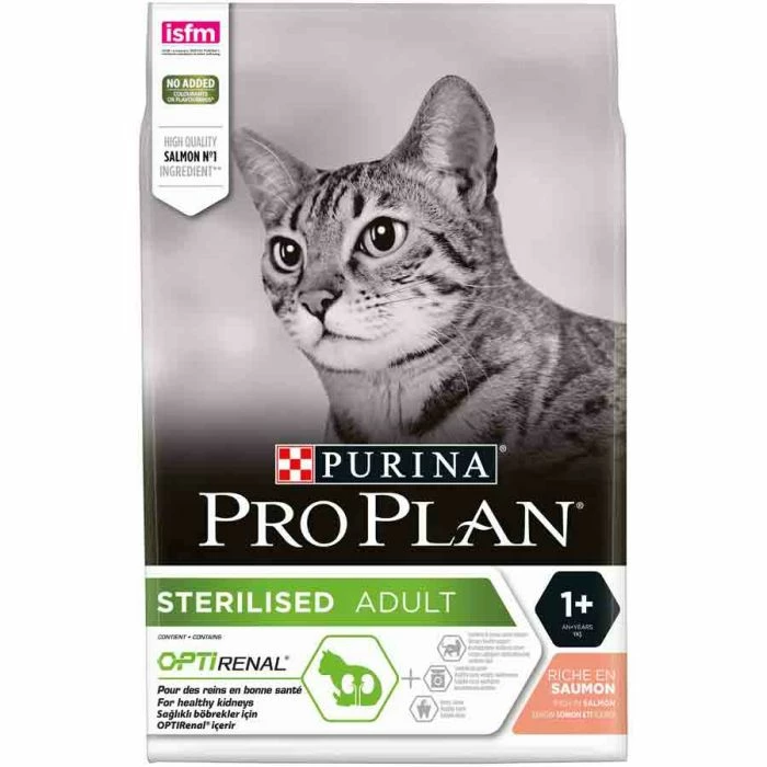 Purina Proplan Optirenal Adult Cat Sterilised Salmone 10 Kg 1 Purina Proplan Optirenal Adult Cat Sterilised Salmone 10 Kg