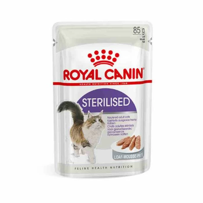 Royal Canin Feline Health Nutrition Sterilised Mousse 12 X 85 G 1 Royal Canin Feline Health Nutrition Sterilised Mousse 12 X 85 G