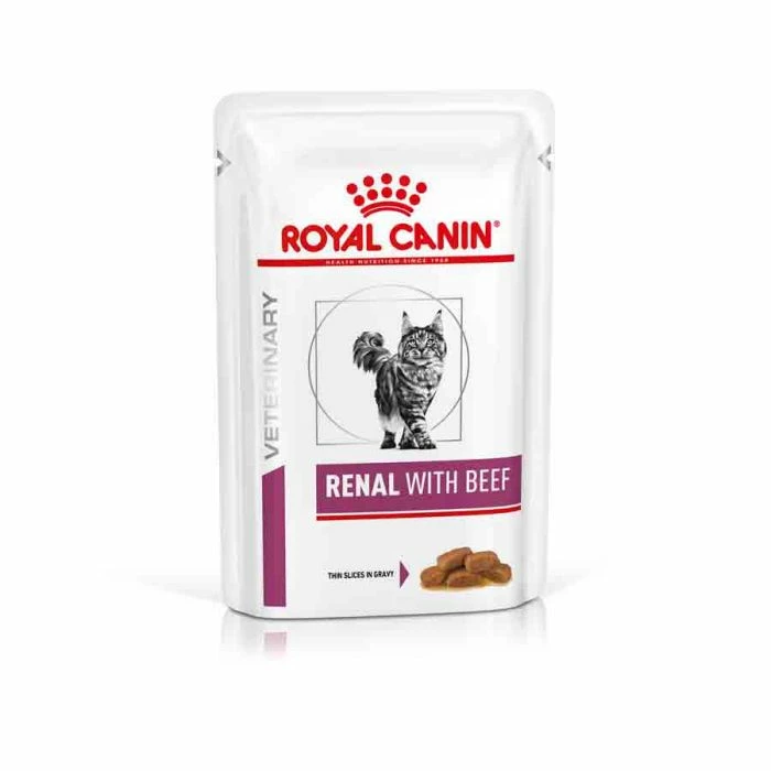 Royal Canin Veterinary Diet Royal Canin Vet Cat Renal Manzo Bustine 12 X 85 G 1 Royal Canin Veterinary Diet Royal Canin Vet Cat Renal Manzo Bustine 12 X 85 G