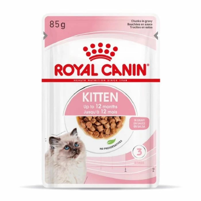Royal Canin Feline Health Nutrition Royal Canin Kitten In Salsa 12 X 85 G 2 Royal Canin Feline Health Nutrition Royal Canin Kitten In Salsa 12 X 85 G - immagine 2