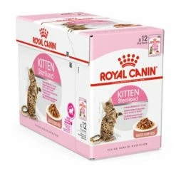 Royal Canin Feline Health Nutrition Royal Canin Kitten Sterilised Bustine 12 X 85 G