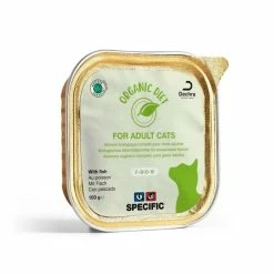 Specific Organic Diet Adult Al Pesce Per Gatto 8 X 100 G 3 Specific Organic Diet Adult Al Pesce Per Gatto 8 X 100 G -Alimentazione Gatto negozio specific organic diet adult pour chat au poisson 2