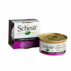 Schesir Tonnetto Con Manzo In Gelatina Per Gatto 14 X 85 G