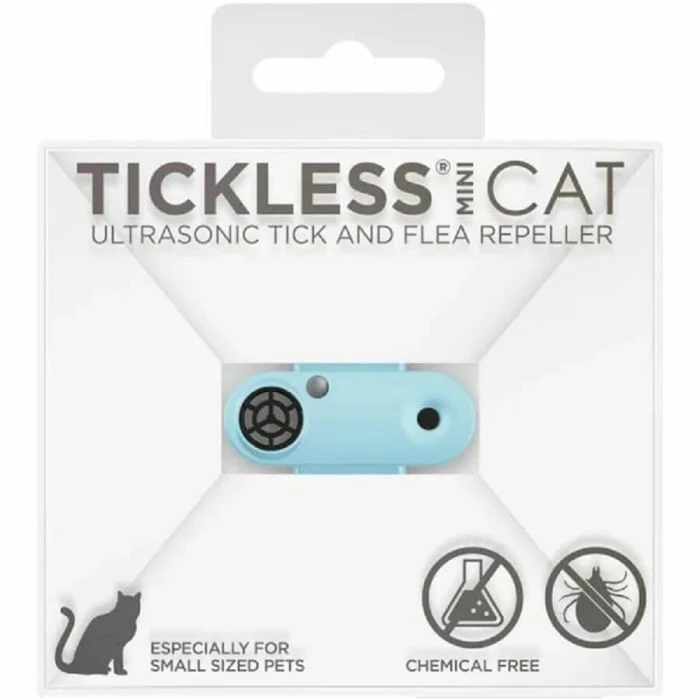 Tickless Mini Cat Blu Ricaricabile 1 Tickless Mini Cat Blu Ricaricabile