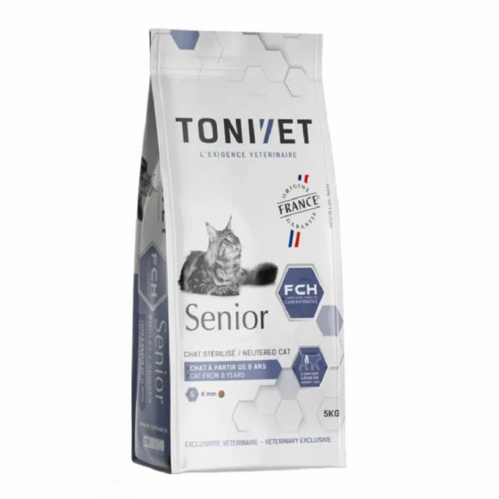 Tonivet Senior Gatto 5 Kg 1 Tonivet Senior Gatto 5 Kg