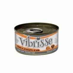 Vibrisse Al Tonno E Prosciutto Per Gatto 24 X 70 G