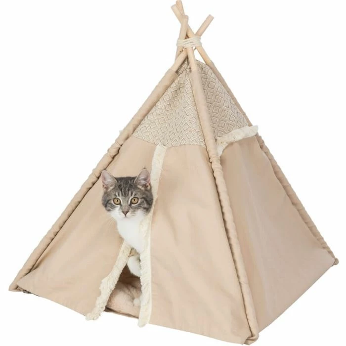 Trixie Tipi Tenda Boho Gatto 55 X 65 X 55 Cm 3 Trixie Tipi Tenda Boho Gatto 55 X 65 X 55 Cm - immagine 3