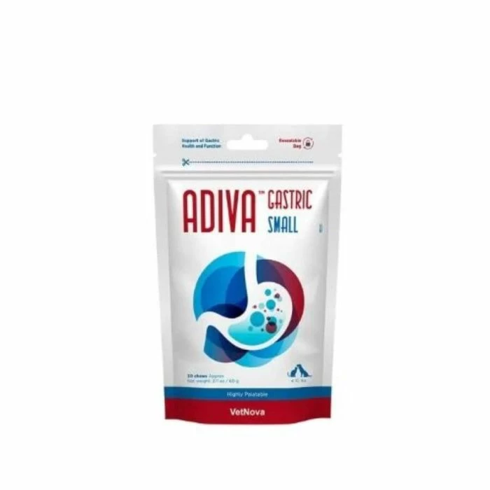 VetNova Adiva Gastric Cat & Dog S 30 Chews 1 VetNova Adiva Gastric Cat & Dog S 30 Chews