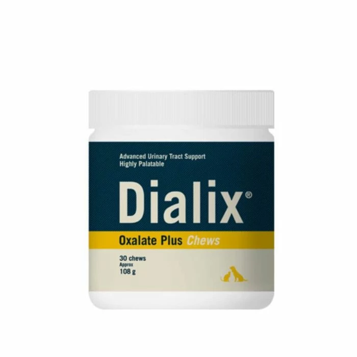 VetNova Dialix Oxalate Plus Cat & Dog 30 Chews 1 VetNova Dialix Oxalate Plus Cat & Dog 30 Chews