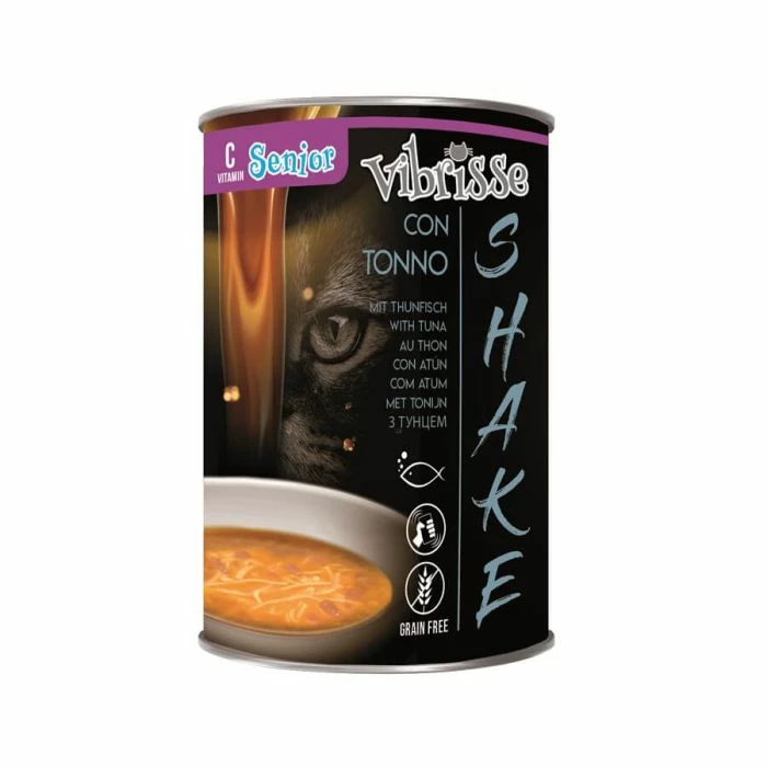 Vibrisse Shake Brodo Al Tonno Gatto Senior 12 X 135 G 1 Vibrisse Shake Brodo Al Tonno Gatto Senior 12 X 135 G