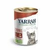 Yarrah Bio Bocconcini Di Pollo E Manzo In Salsa Alle Ortiche E Al Pomodoro Per Gatto 12 X 405 G