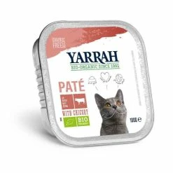 Yarrah Bio Paté Di Manzo Alla Cicoria Per Gatto 16 X 100 G